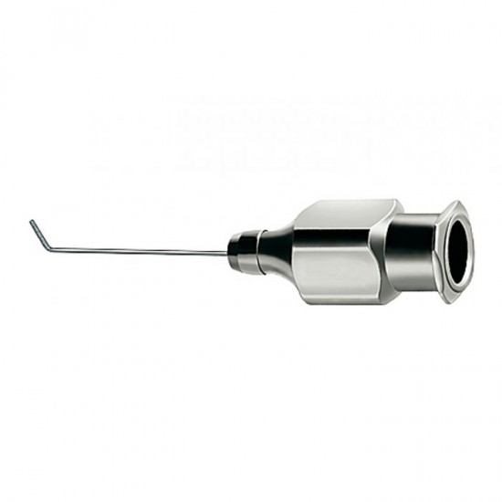 Knolle Capsule Scraper Cannula 23g