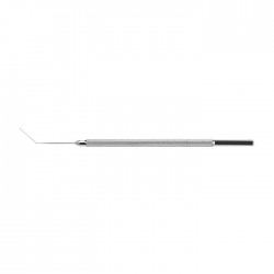 Double ended dissector, with one end 0.7mm wide and one end 1.2mm wide.